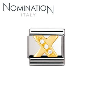 Nomination Classic Cubic Zirconia Letters 030301