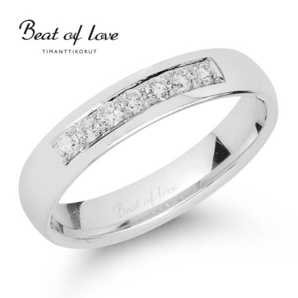 Beat of Love timanttisormus RO-012-VKP-4