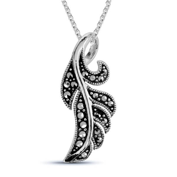 Hopeakaulakoru lehti WN-34624/40-45cm