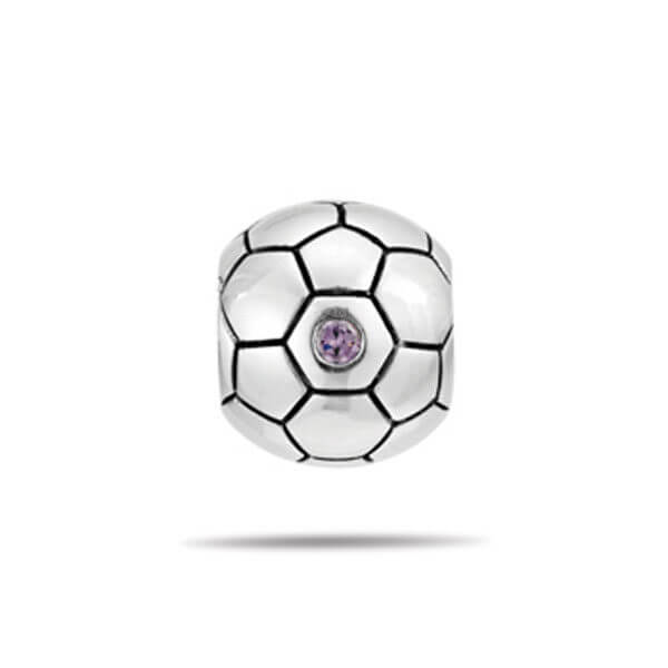 Lovelinks hela hopeaa Play Ball, Tanzanite 1182424-74