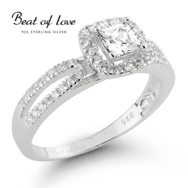 Beat of Love Halo sormus R-01538Z