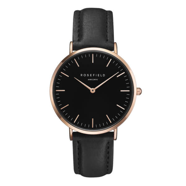 Rosefield Bowery black-black-rosegold