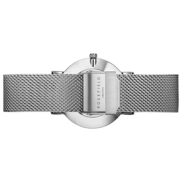 Rosefield Tribeca hopeanvärinen, valkoinen taulu takaa