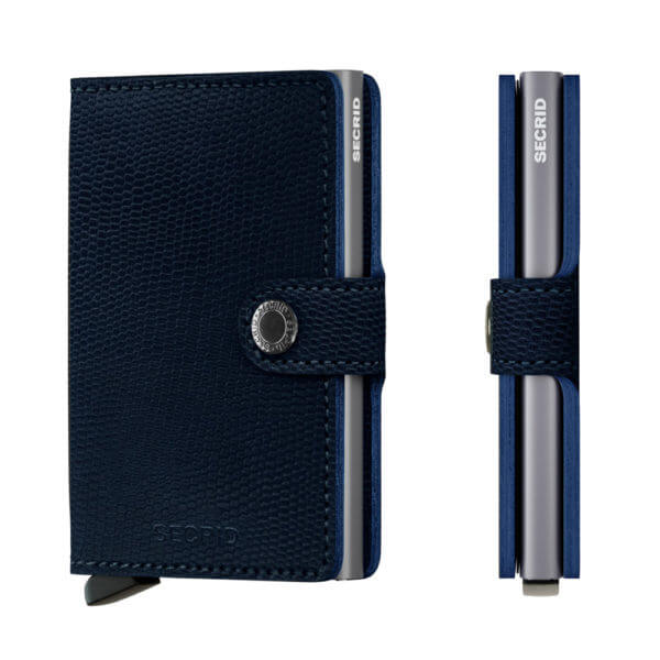 Secrid tummansininen miniwallet rango blue-titanium