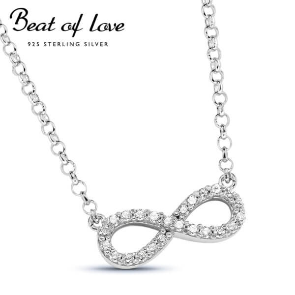 Beat of Love Infinity hopeakaulakoru zirkoneilla BOL-N0045Z/40-45cm