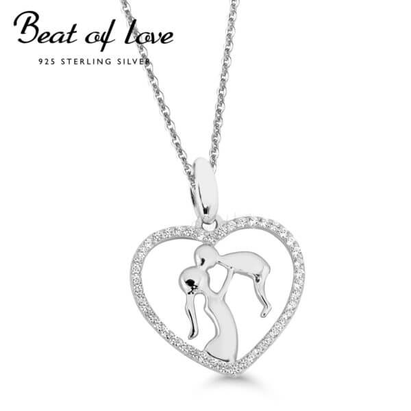 Beat of Love äiti-lapsi sydänkaulakoru BOL-N0282Z/40-45cm