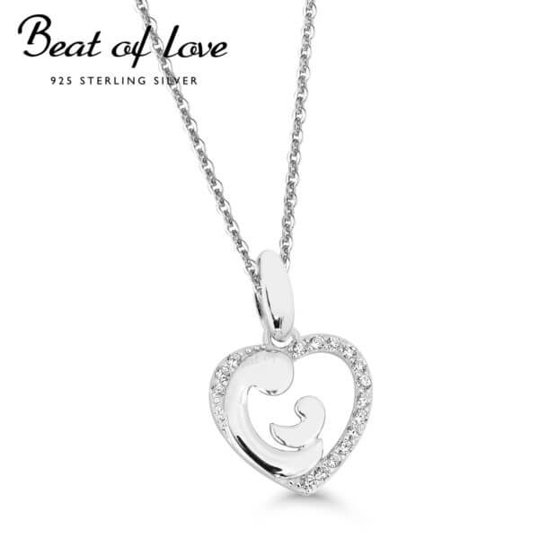 Beat of Love äiti-lapsi sydänkaulakoru BOL-N0293Z/40-45cm