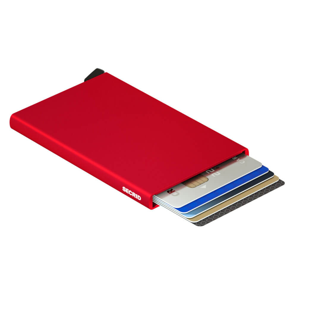 Secrid punainen korttikotelo - Cardprotector Red-14452