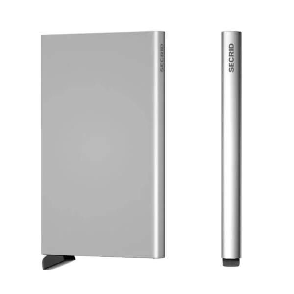 Secrid hopeanvärinen Cardprotector korttikotelo