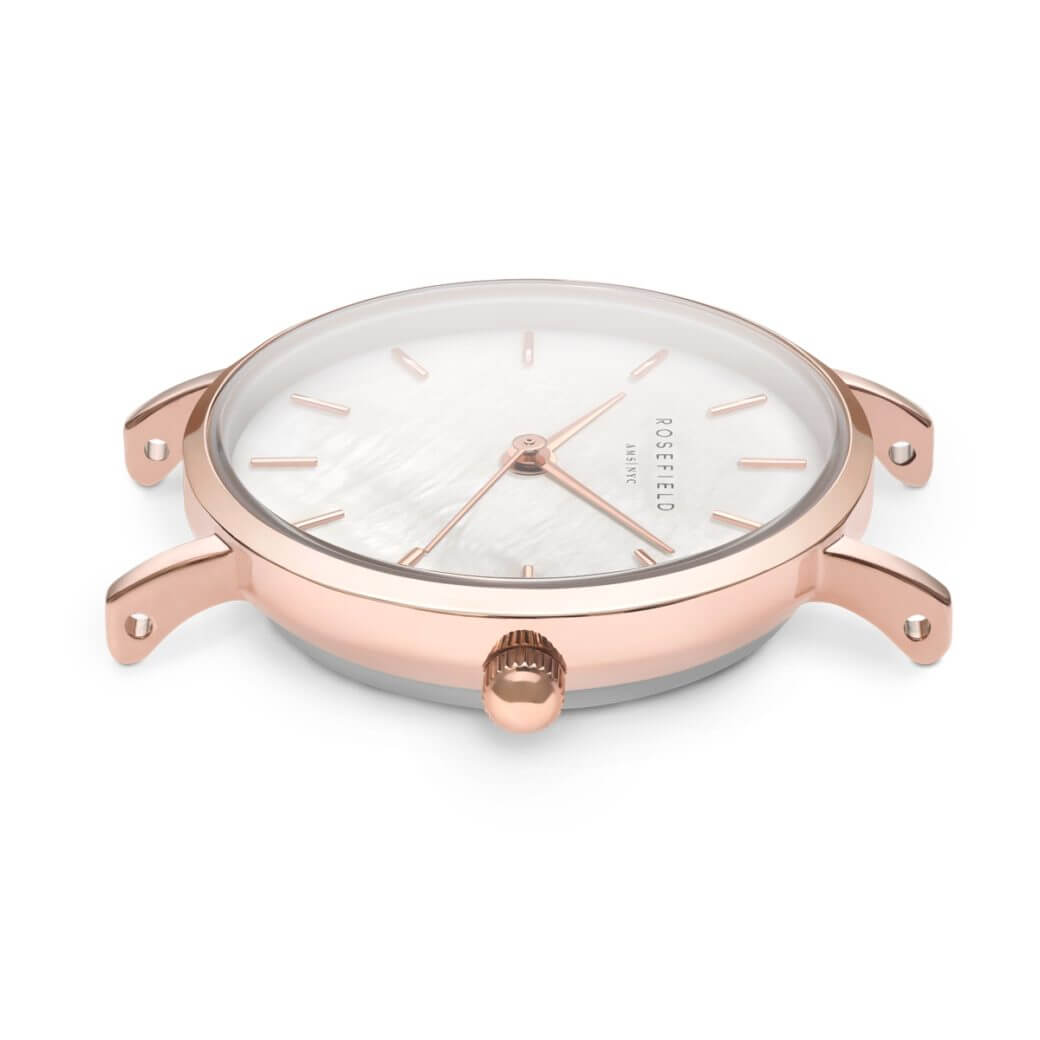 Rosefield The Small Edit White - Rosegold