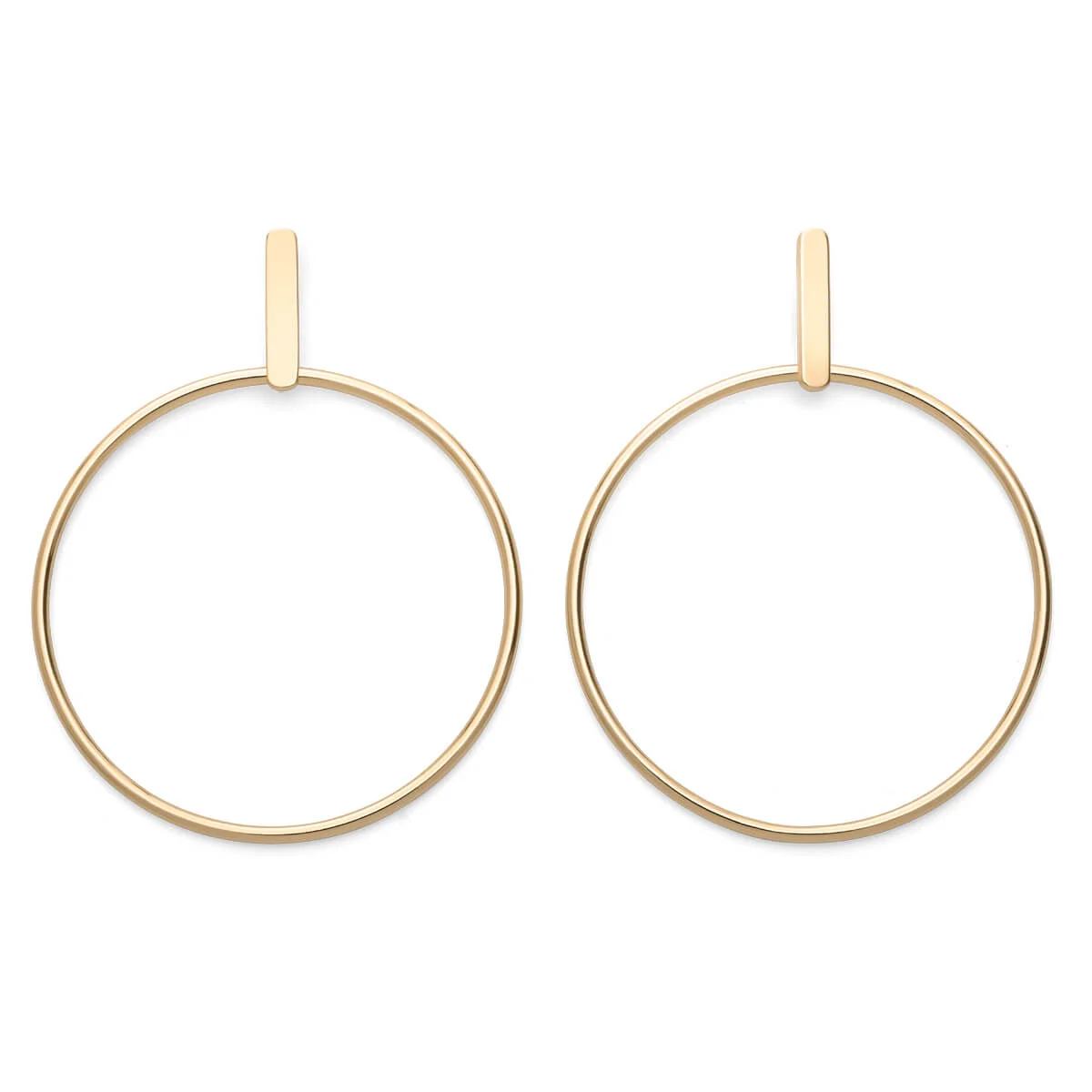 Rosefield - Hoop bar gold - korvakorut kullattu-222070