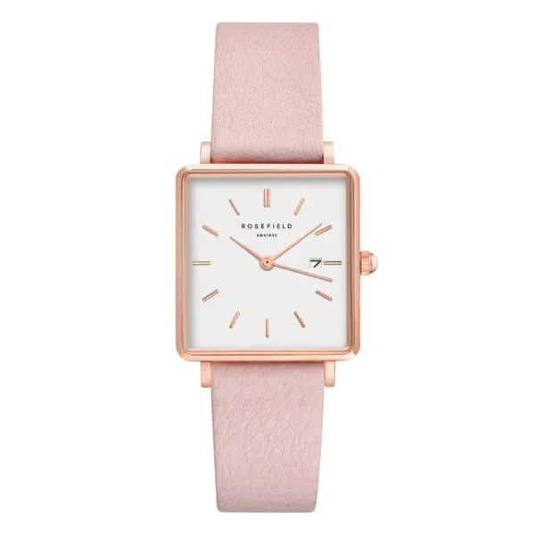 Rosefield Boxy punakulta, pinkki ranneke QWPR-Q11