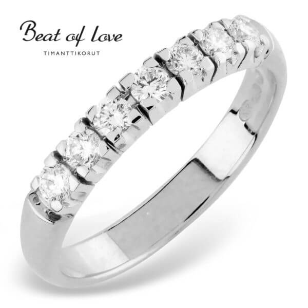 Beat of Love -timanttirivisormus 0.35ct-223492