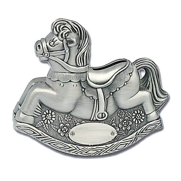 Kastelahja keinuhevonen säästölipas