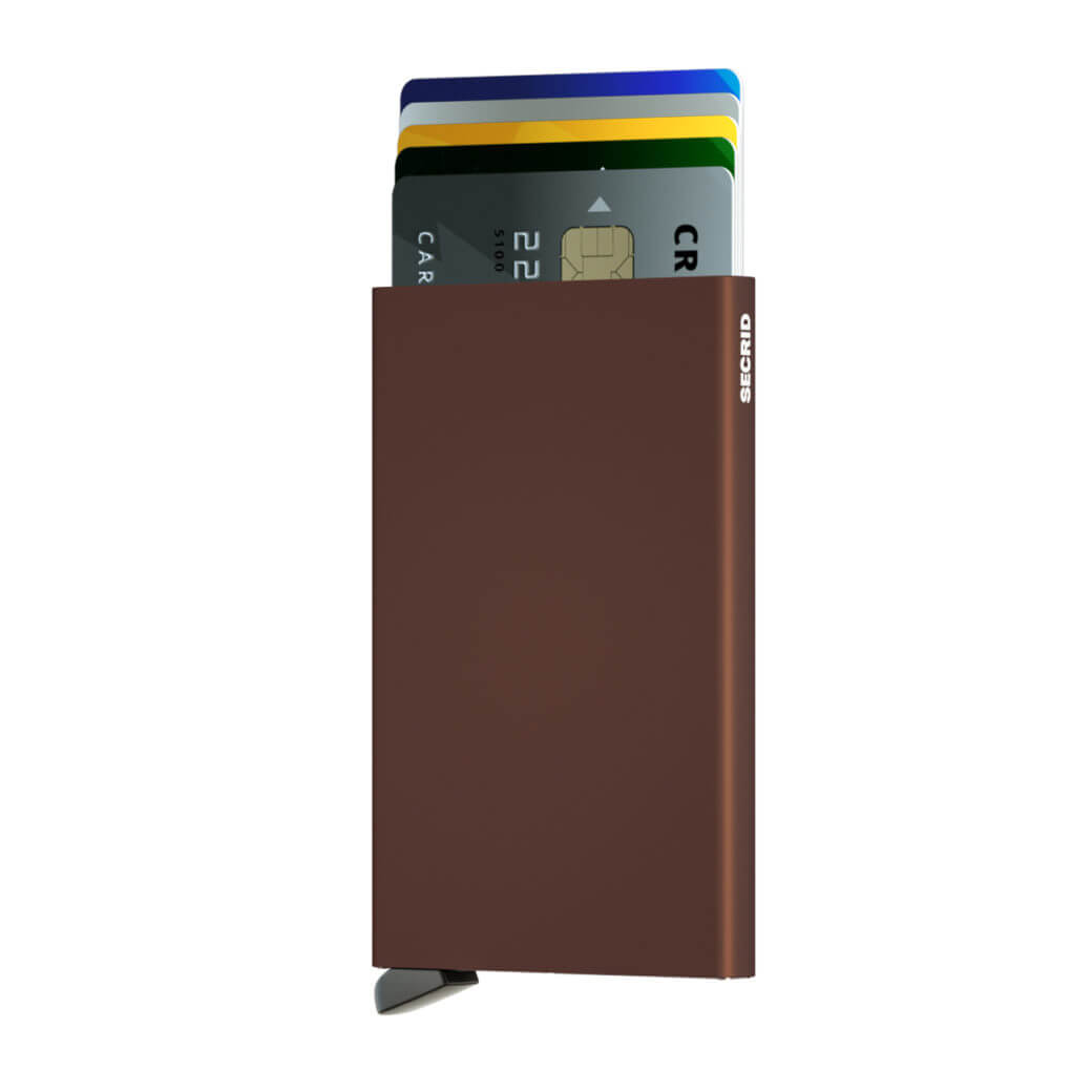 Secrid ruskea korttikotelo - Cardprotector Brown-224094