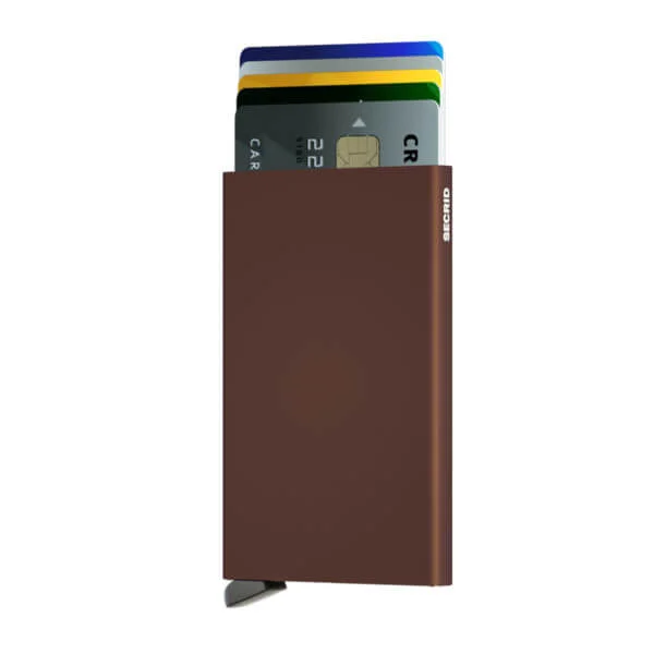 Secrid ruskea korttikotelo - Cardprotector Brown-224094