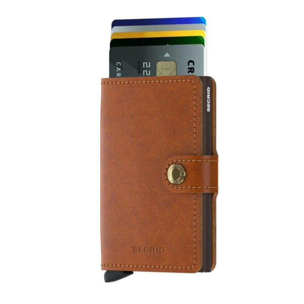 Secrid konjakin ruskea lompakko - Miniwallet Original Cognac-Brown-224203