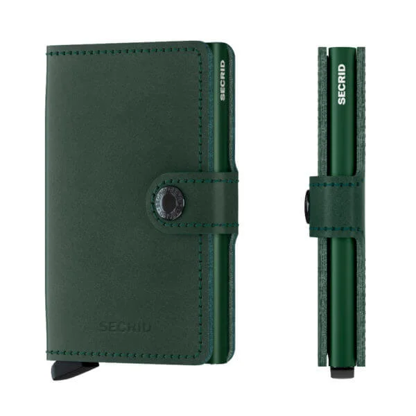 Secrid Miniwallet Green - vihreä lompakko