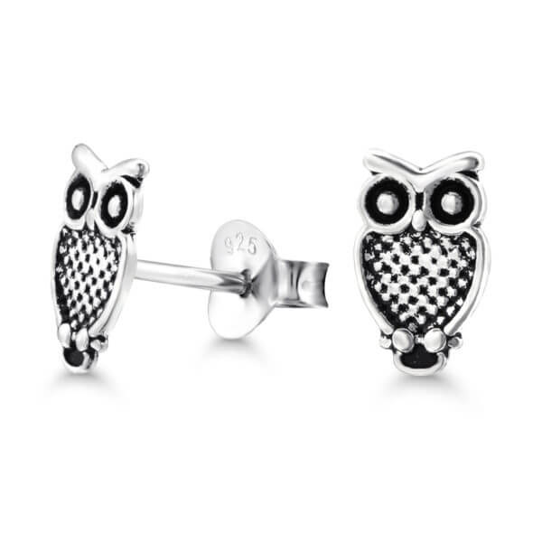 Hopeakorvakorut pöllö