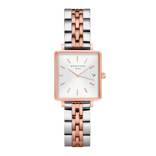 Rosefield - The Boxy XS - kaksväri teräs/kulta