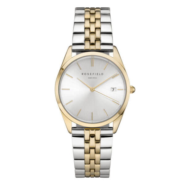 Rosefield The Ace kaksivärinen keltakulta/hopea naisten rannekello