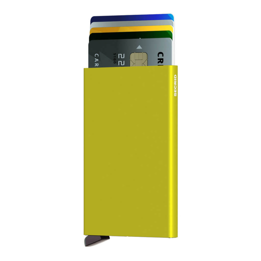 Secrid limen keltainen korttikotelo - Cardprotector Lime-225586