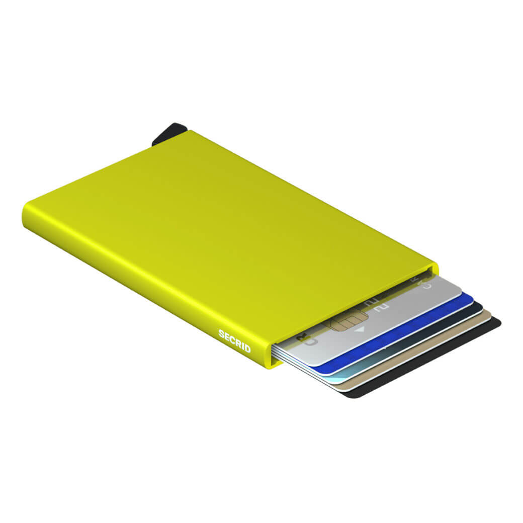 Secrid limen keltainen korttikotelo - Cardprotector Lime-225587