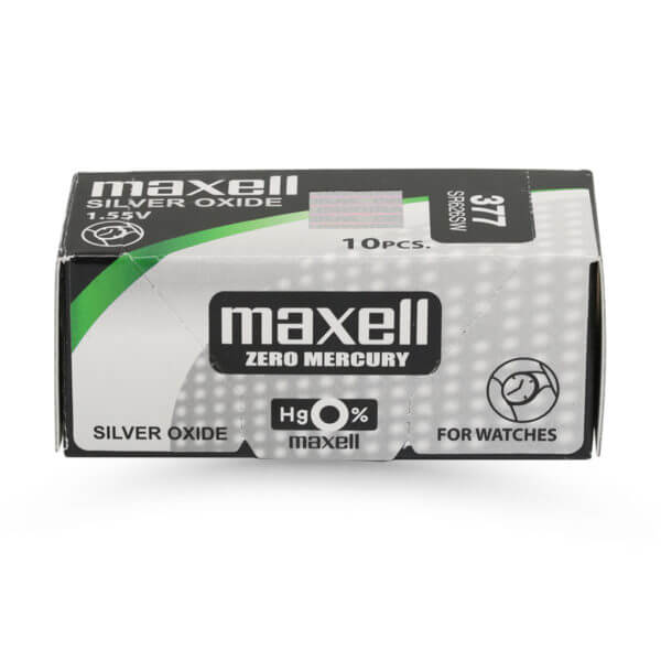 Maxell kellonparistot - SR hopeaoksidi paristot-0
