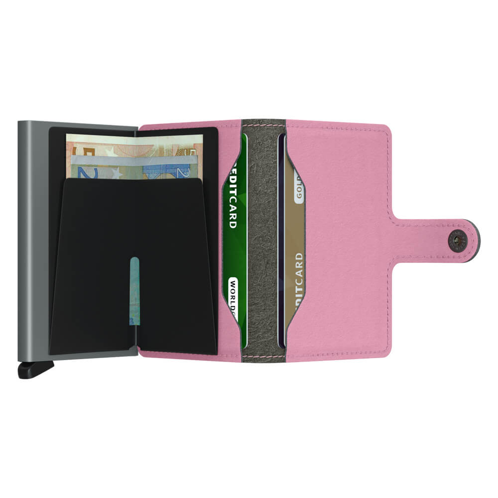 Secrid pinkki nahaton lompakko - Miniwallet Yard Rose-225950