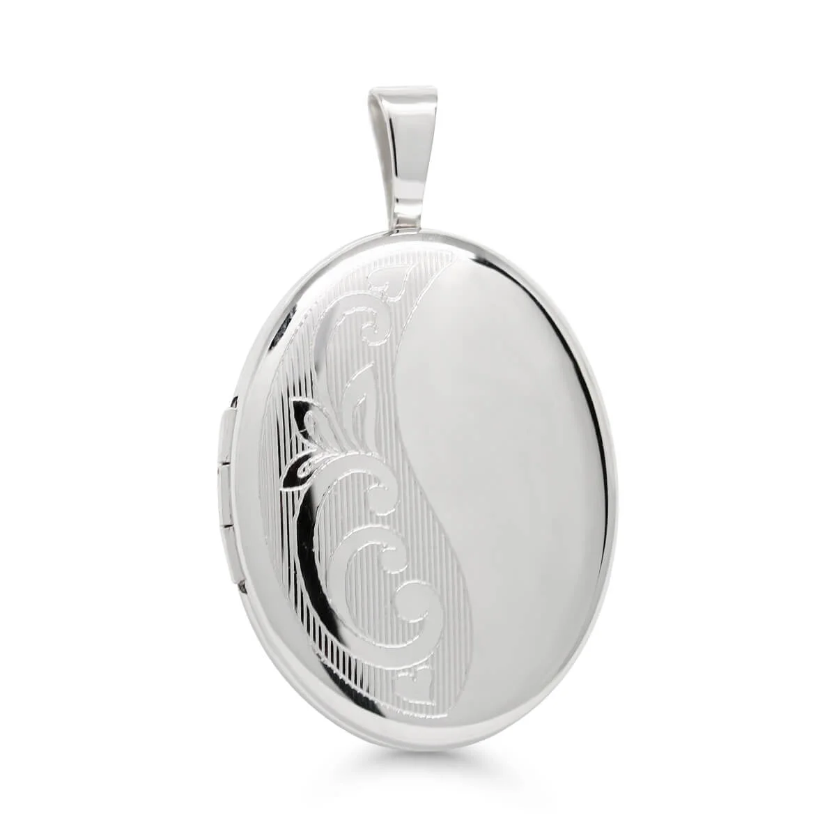 Hopeamedaljonki köynnös SPL-60303/20mm