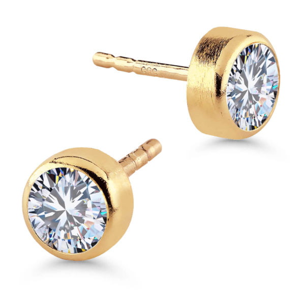 Kultakorvakorut zirkonilla SA-0206/05Z