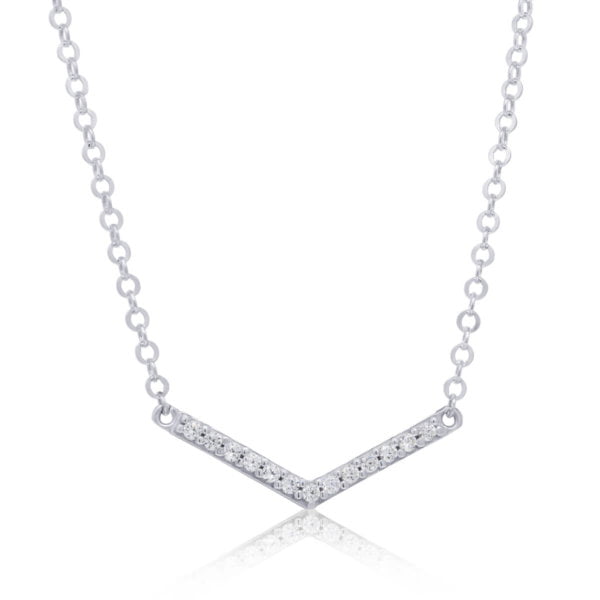 beat of love kaulakoru v-muoto hopea zirkoni