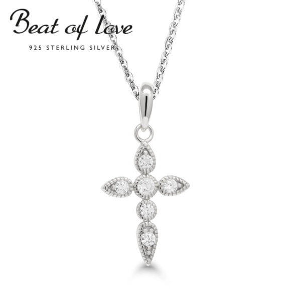 beat of love kaulakoru risti hopea zirkoni