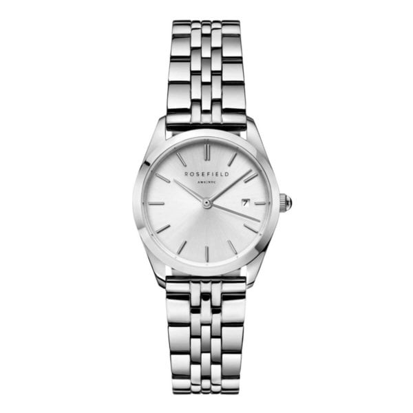 rosefield naisten kello rannekello hopea teräs