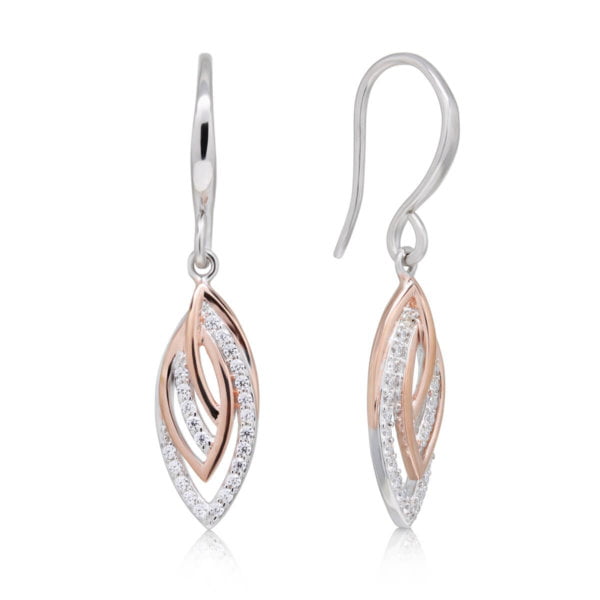 Beat of Love roikkuvat korvakorut zirkoneilla BOL-E1062ZRG