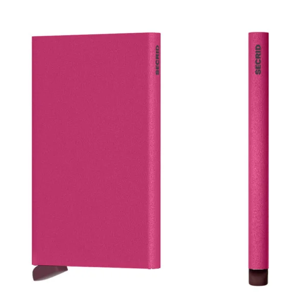 secrid korttikotelo fuchsia pinkki vaaleanpunainen