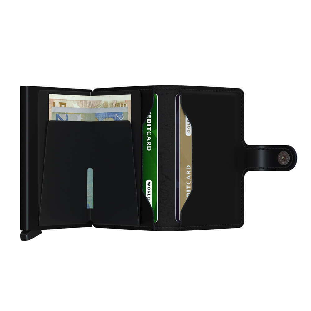 Secrid musta matta lompakko - Miniwallet Matte Black-230160