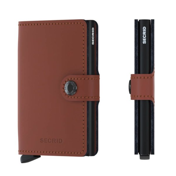 secrid lompakko korttikotelo ruskea musta