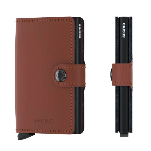 secrid lompakko korttikotelo ruskea musta