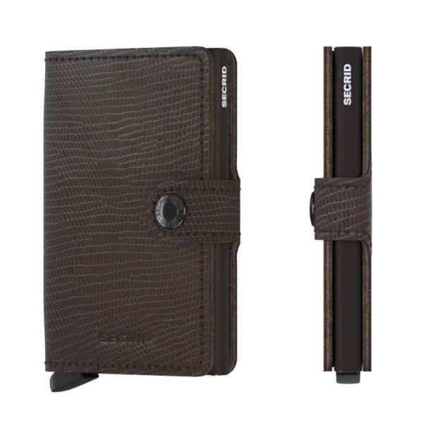 Secrid metallic rose vaaleanpunainen lompakko korttikotelo