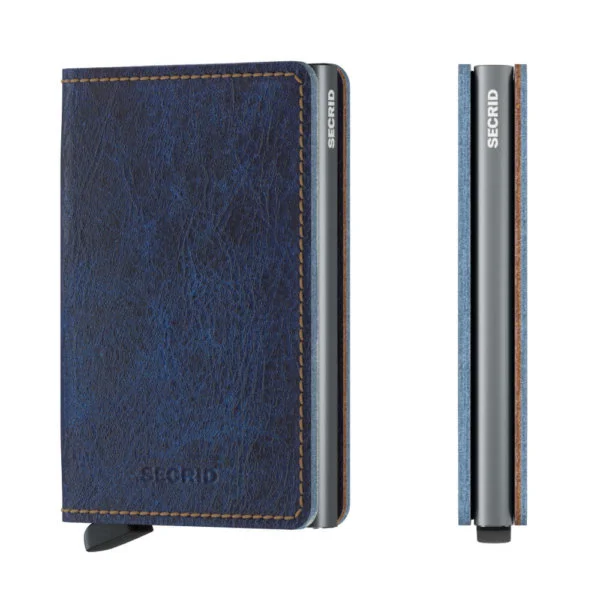 Secrid lompakko korttikotelo sininen titaani
