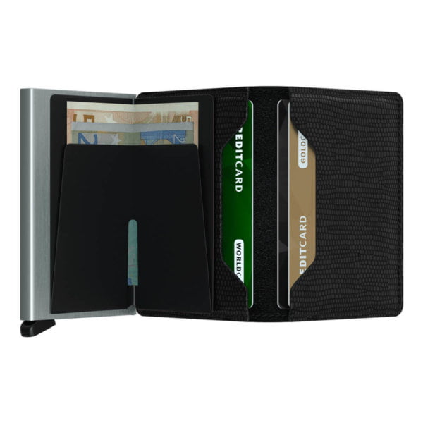 Secrid musta lompakko - Slimwallet Rango Black-230305