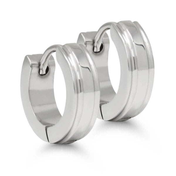 Ace of Spades saranalliset teräskorvakorut 4x13mm