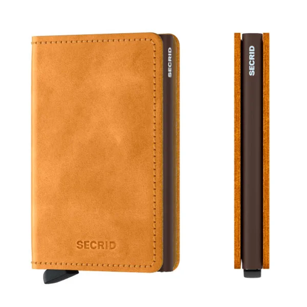 Secrid Slimwallet Vintage Black - musta lompakko