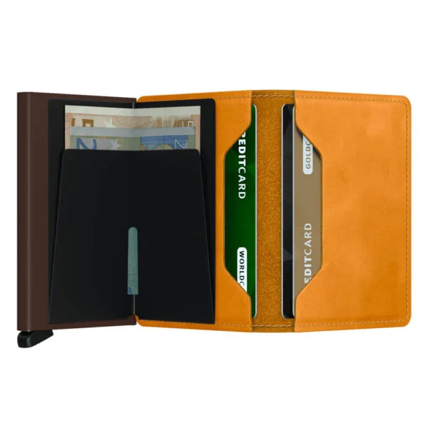 Secrid keltainen lompakko - Slimwallet Vintage Ochre-230323