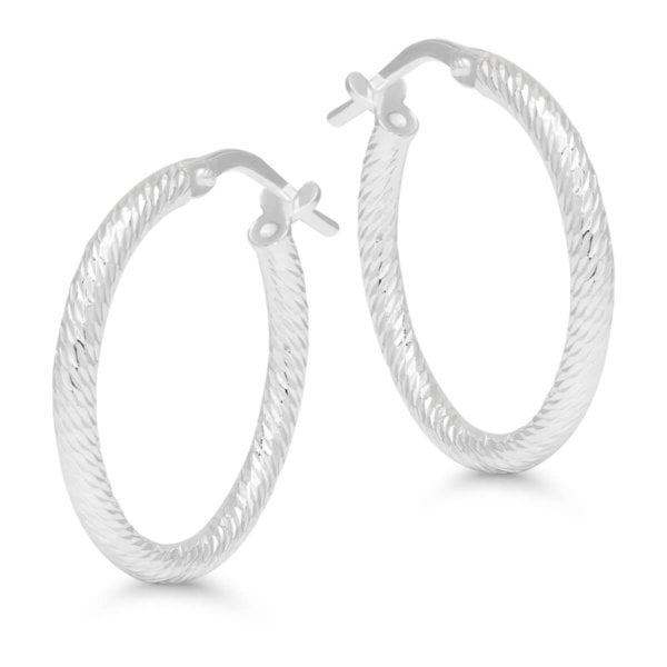 Hopeakorvakorut timanttileikatut renkaat 15,7mmx1,8mm-230000