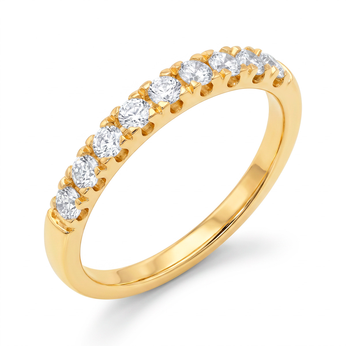Beat of Love - Created Diamonds MELIA timanttirivisormus 0.50 G-H/VS keltakultaa - Image 3