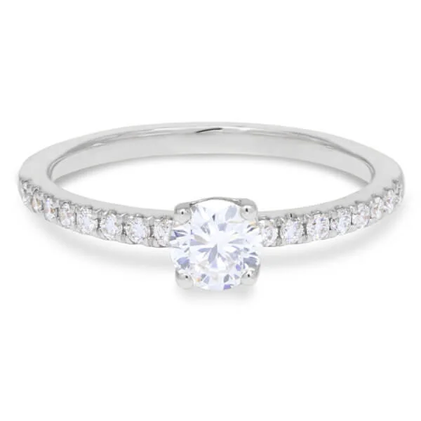 Beat of Love Created Diamonds ANTHEA 0.50ct pyöreä valkokultaa