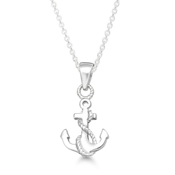 Ankkuri kaulakoru hopea lapselle