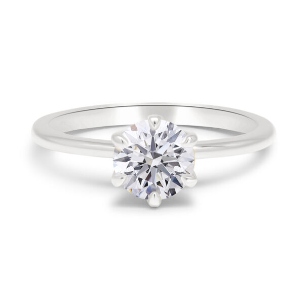 Karaatin timanttisormus - Beat of Love - TESSA valkokultaa